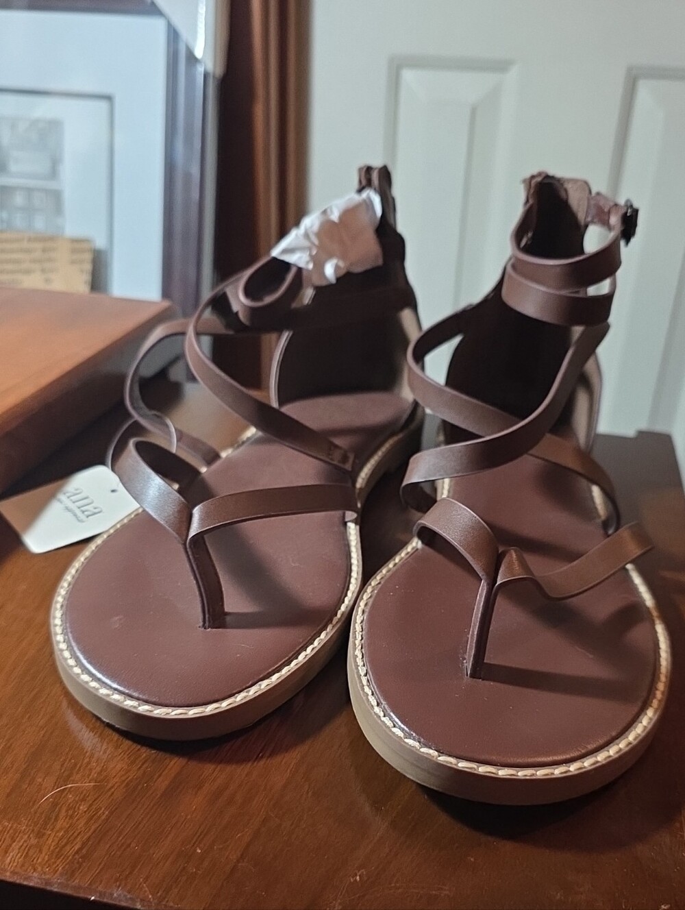 a.n.a Ankle Strap Gladiator Sandals Size 11M New